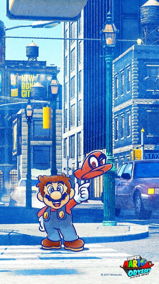 super mario odyssey wallpaper