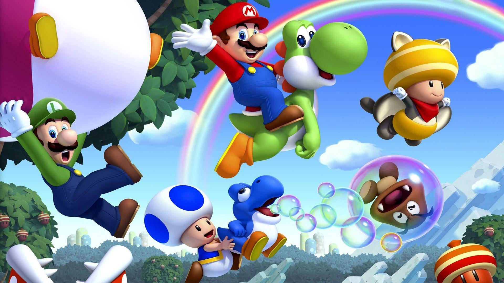 super mario wallpaper