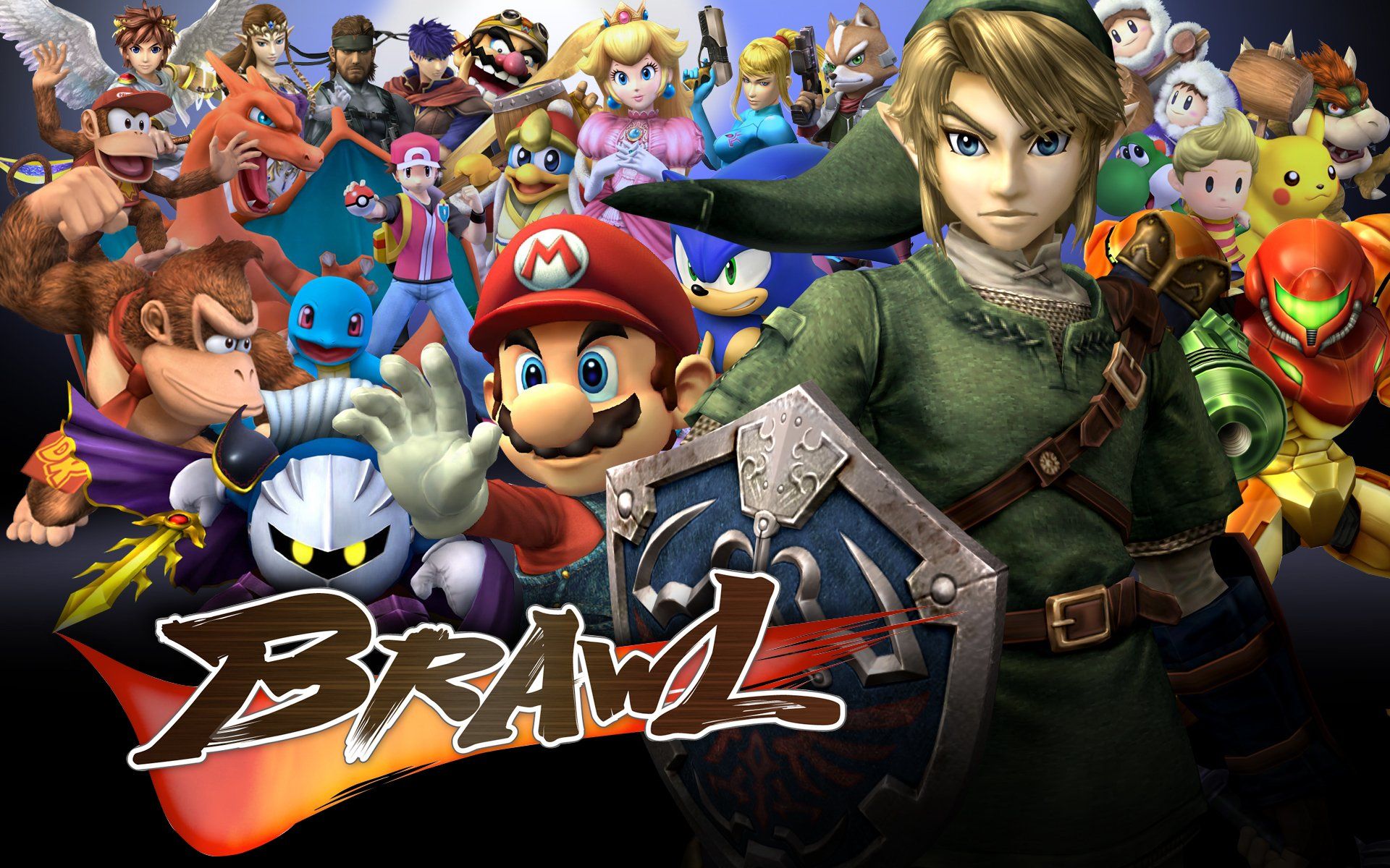 super smash bros wallpaper