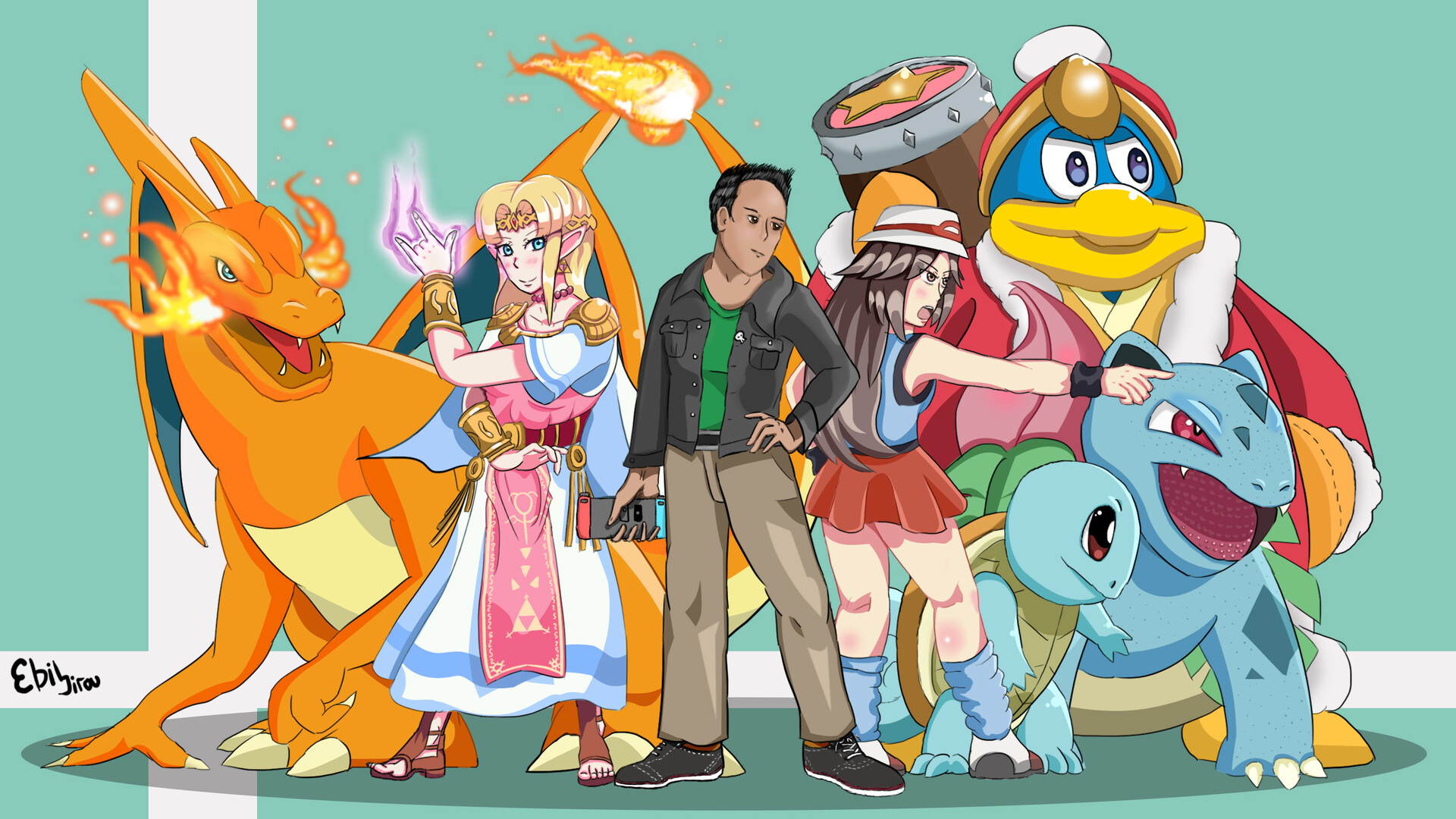 super smash bros wallpaper