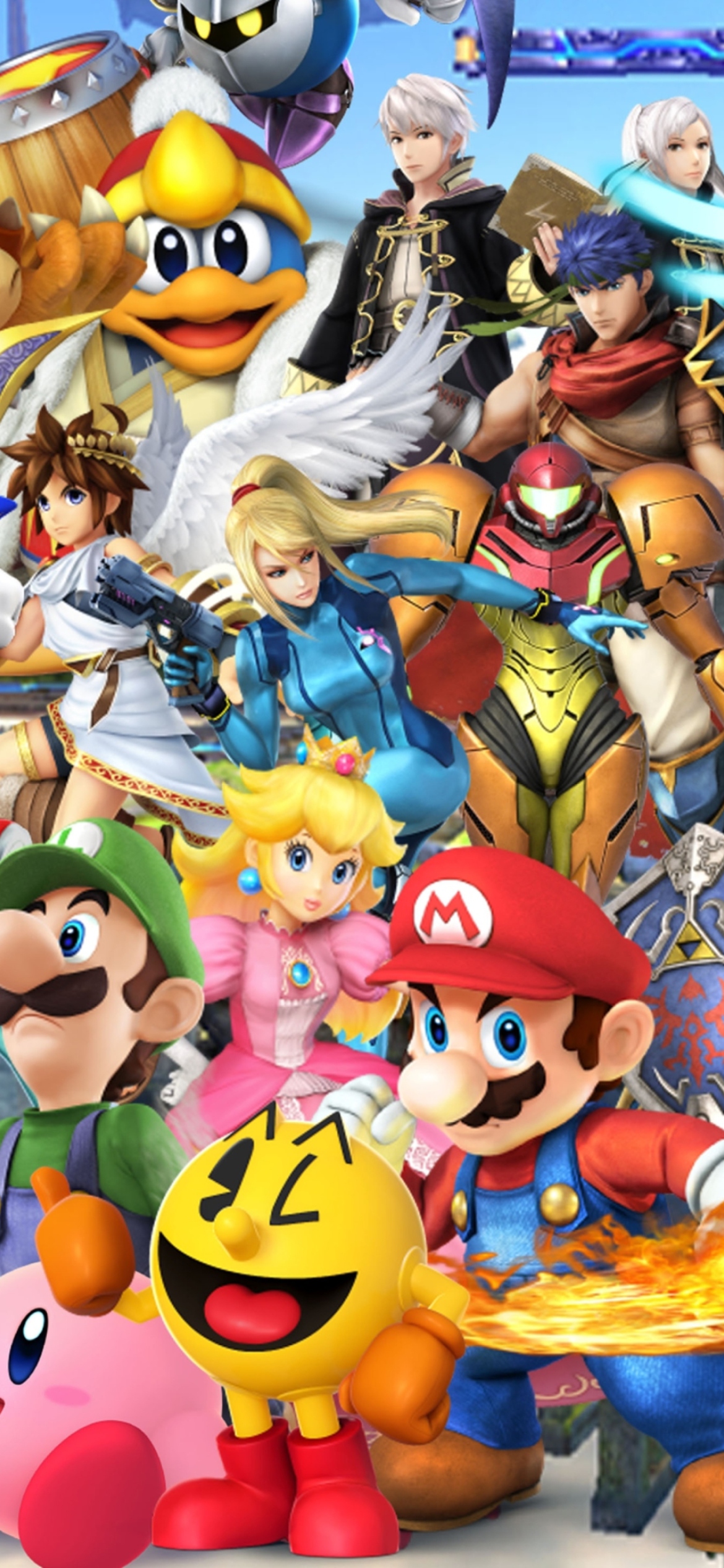 super smash bros wallpaper