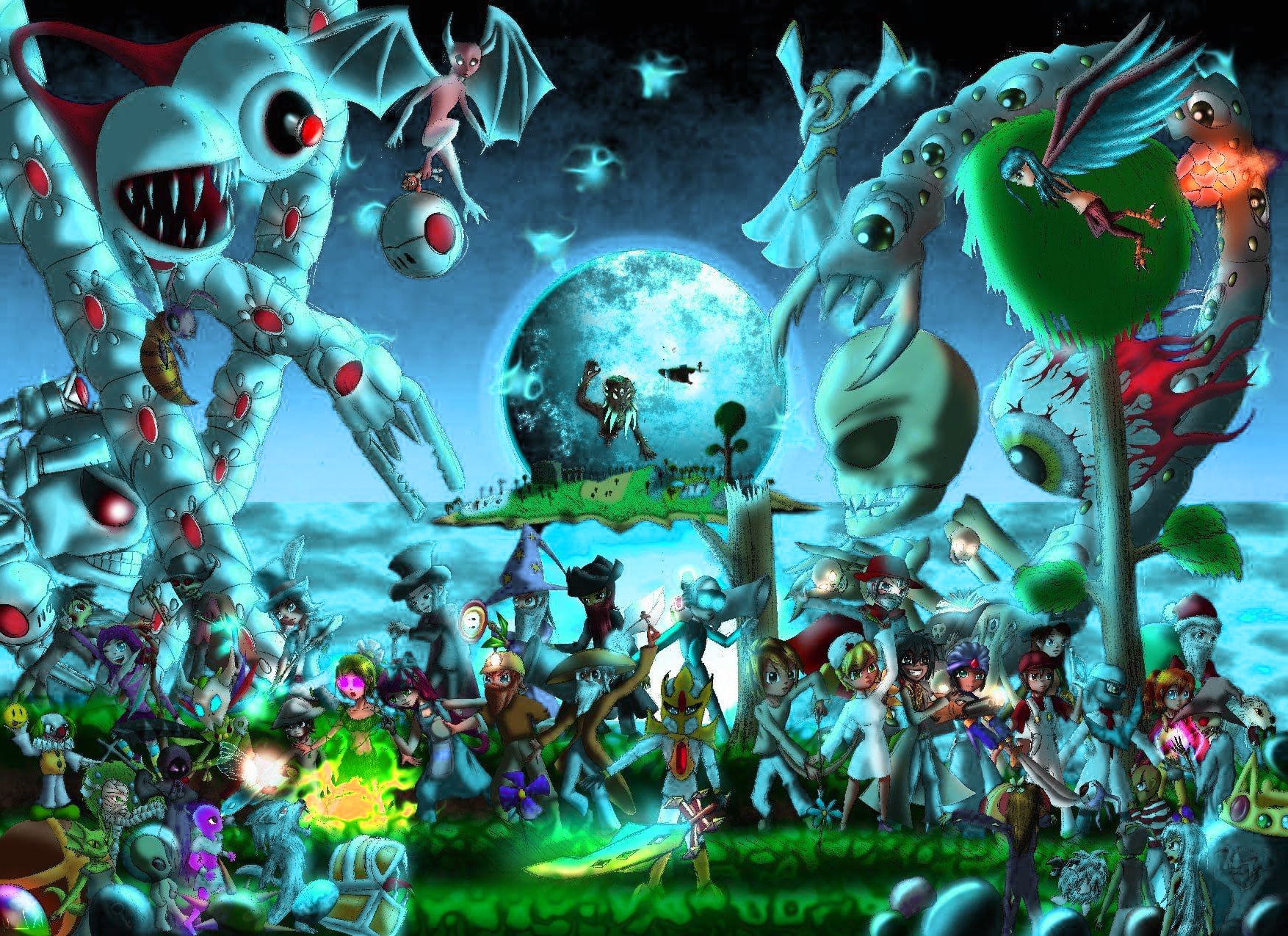 terraria wallpaper