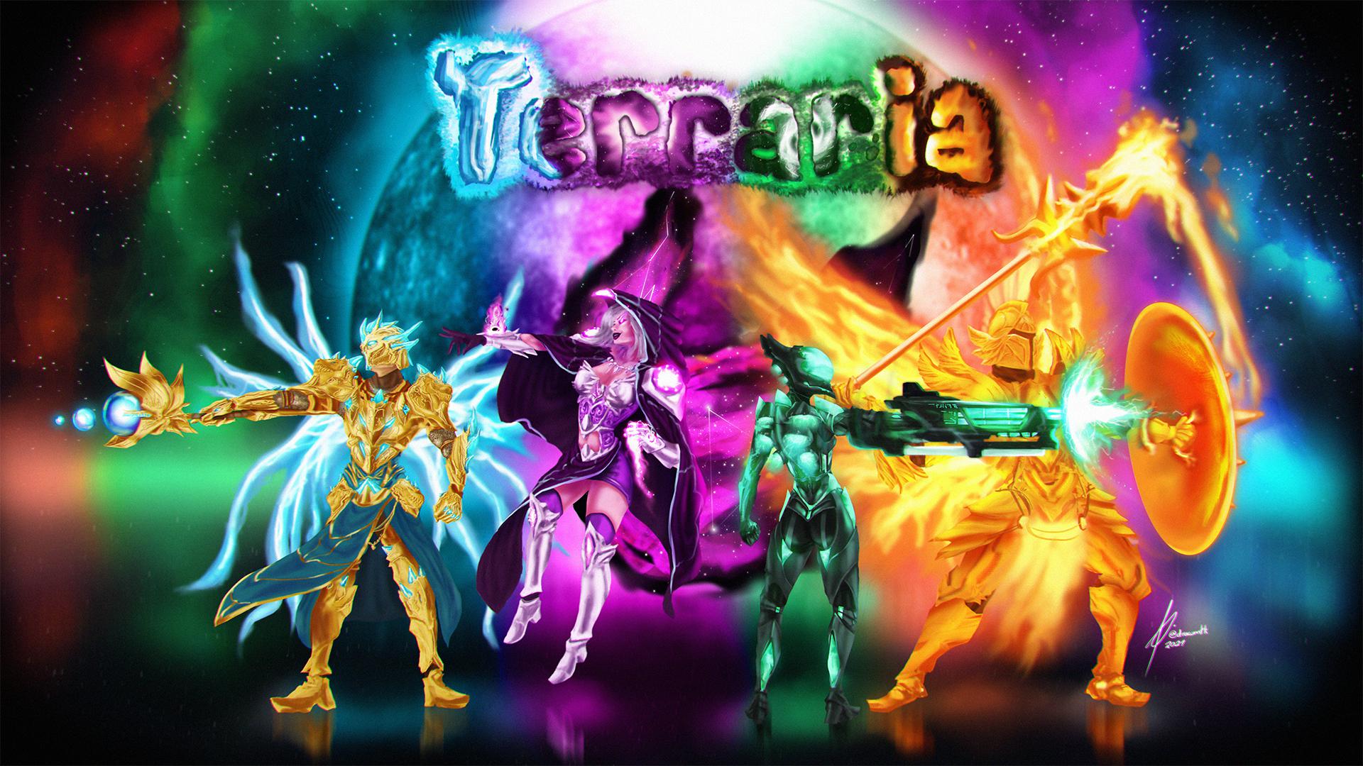 terraria wallpaper