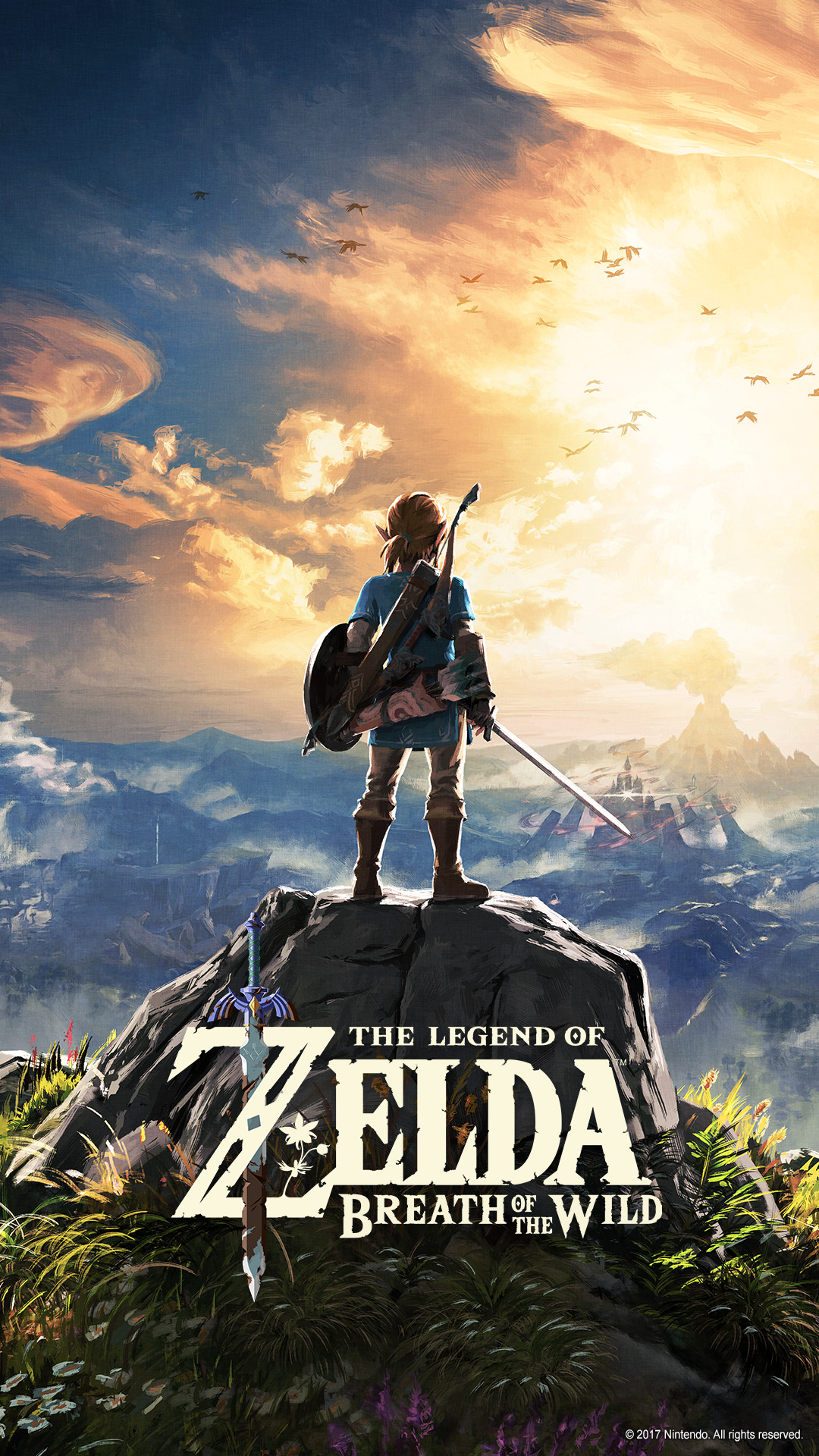 zelda breath of the wild wallpaper