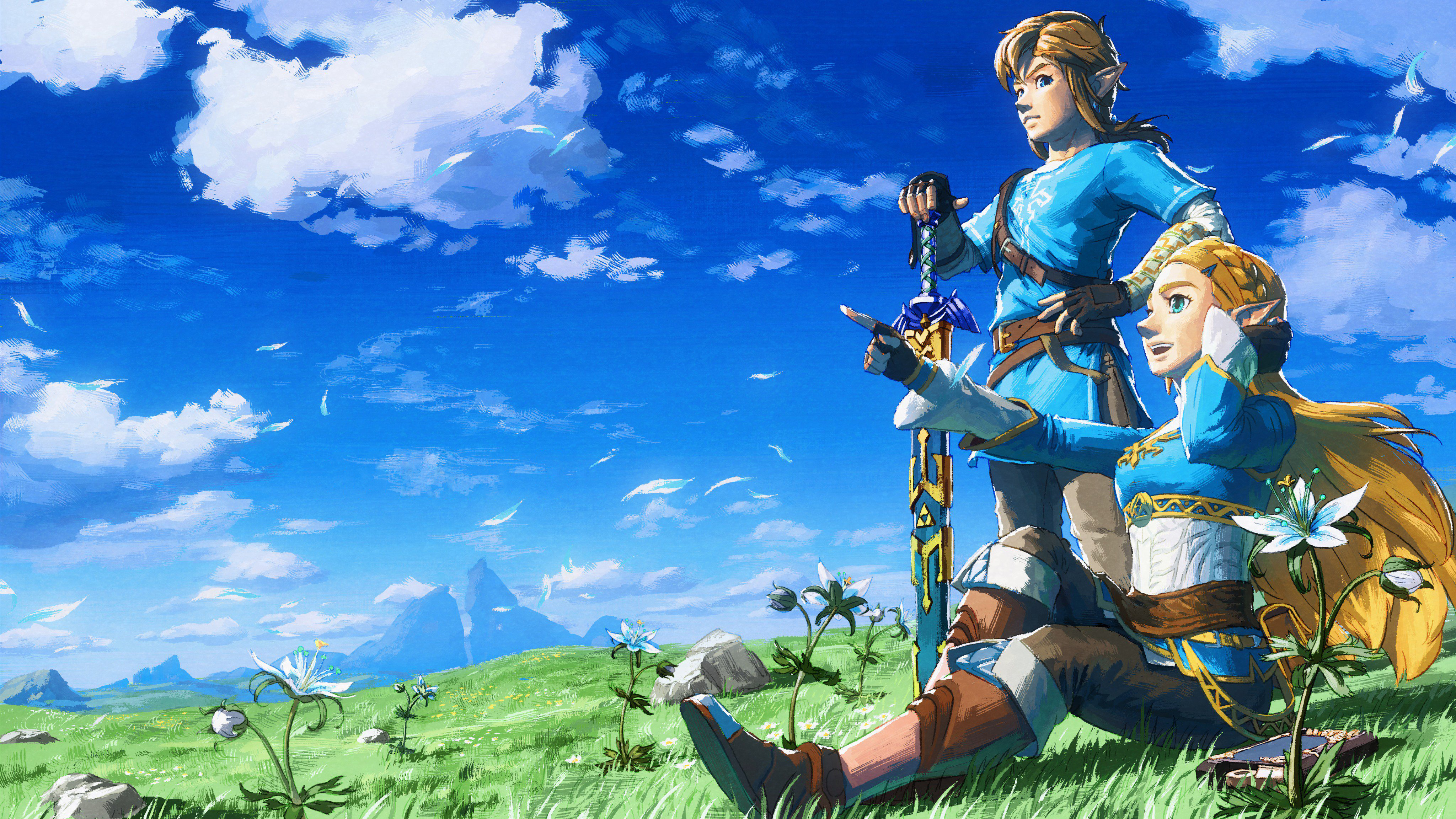 zelda breath of the wild wallpaper