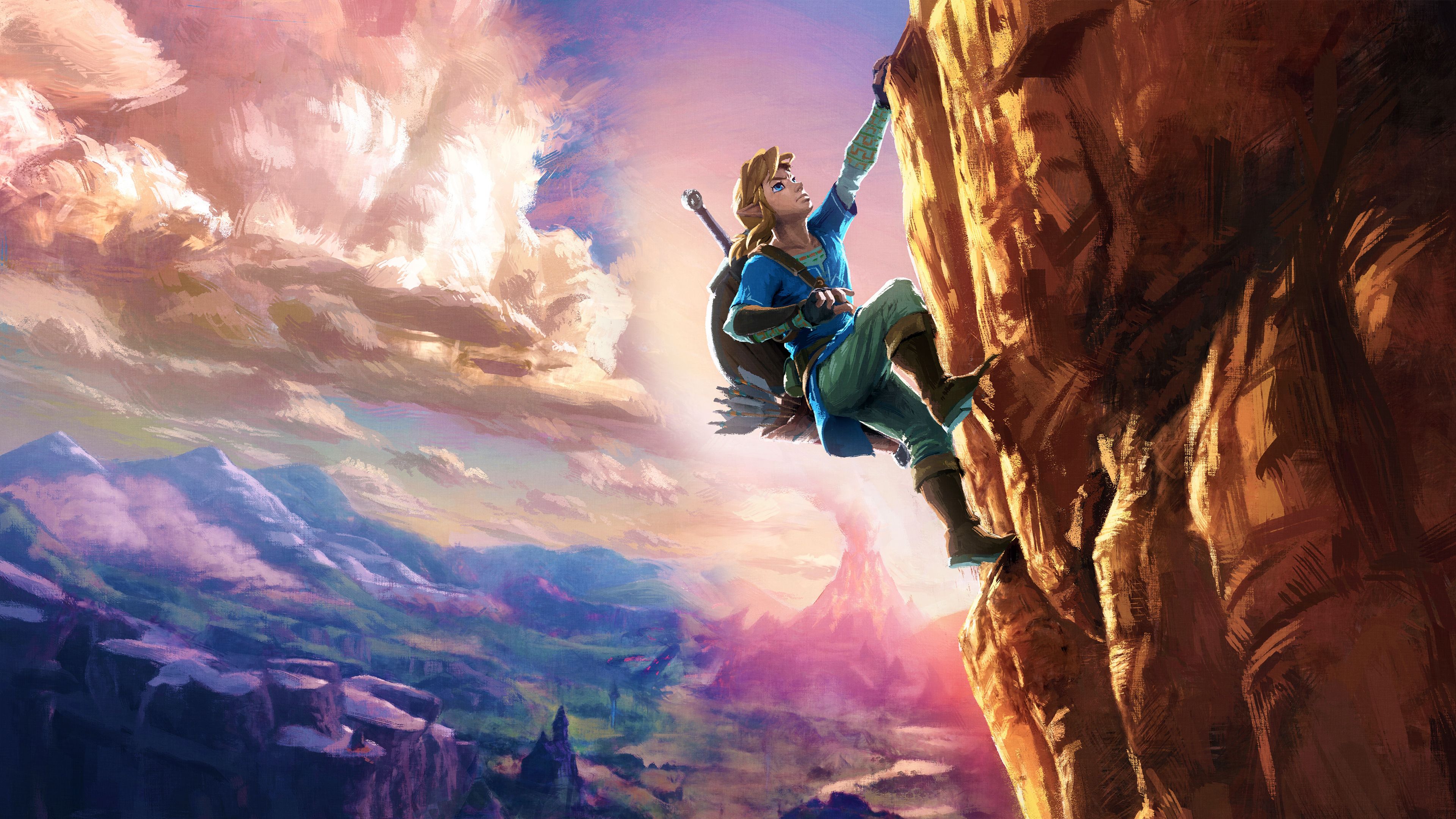 zelda breath of the wild wallpaper