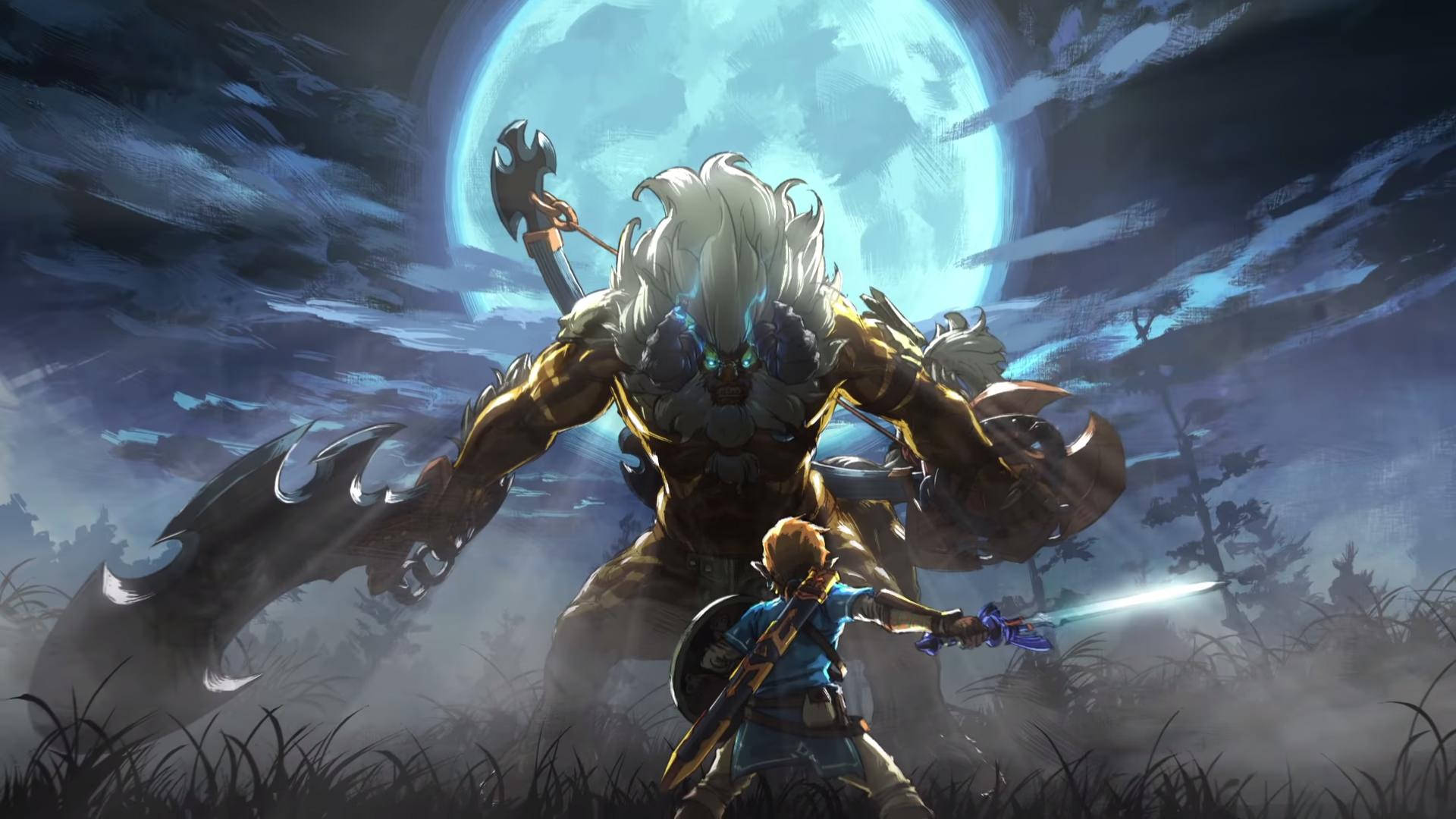 zelda breath of the wild wallpaper