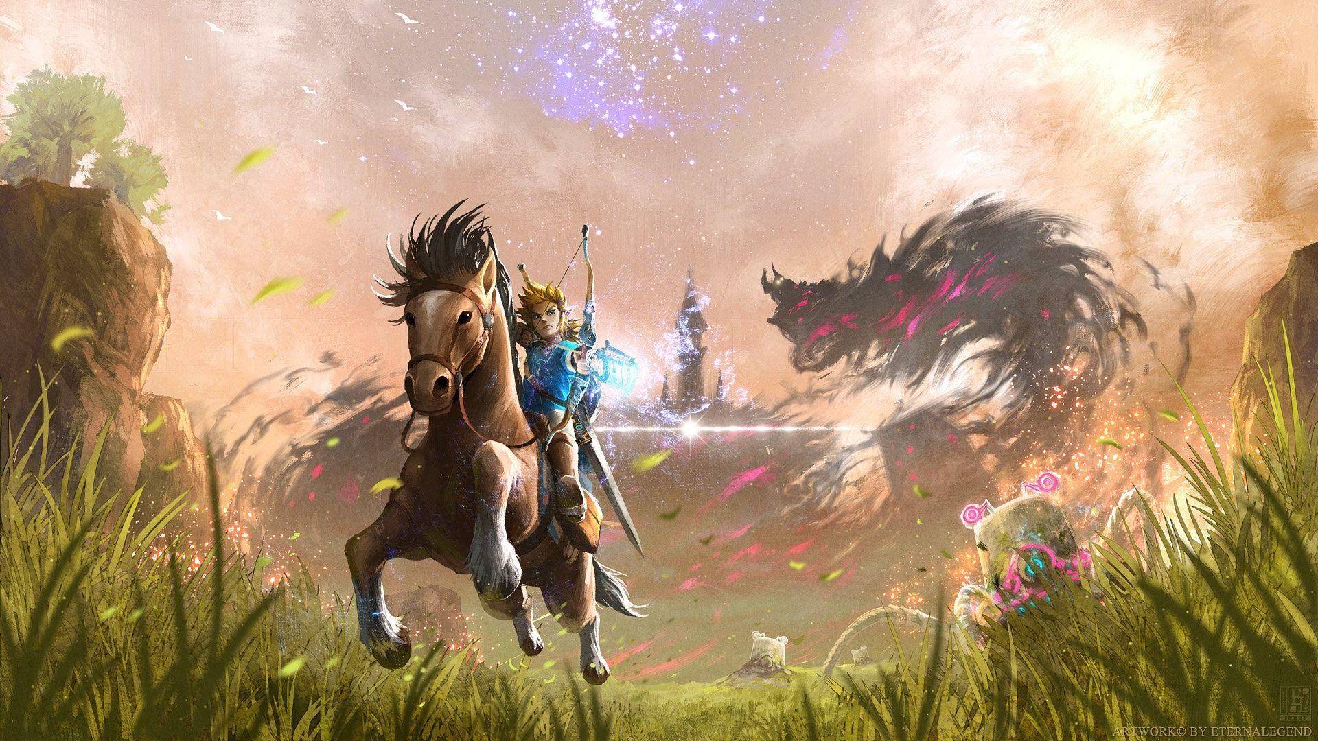 zelda breath of the wild wallpaper