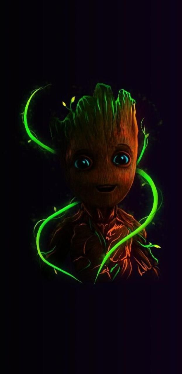 baby groot wallpaper