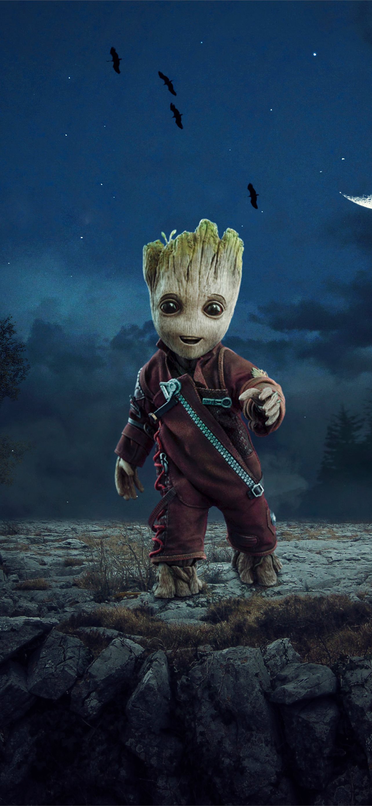 baby groot wallpaper