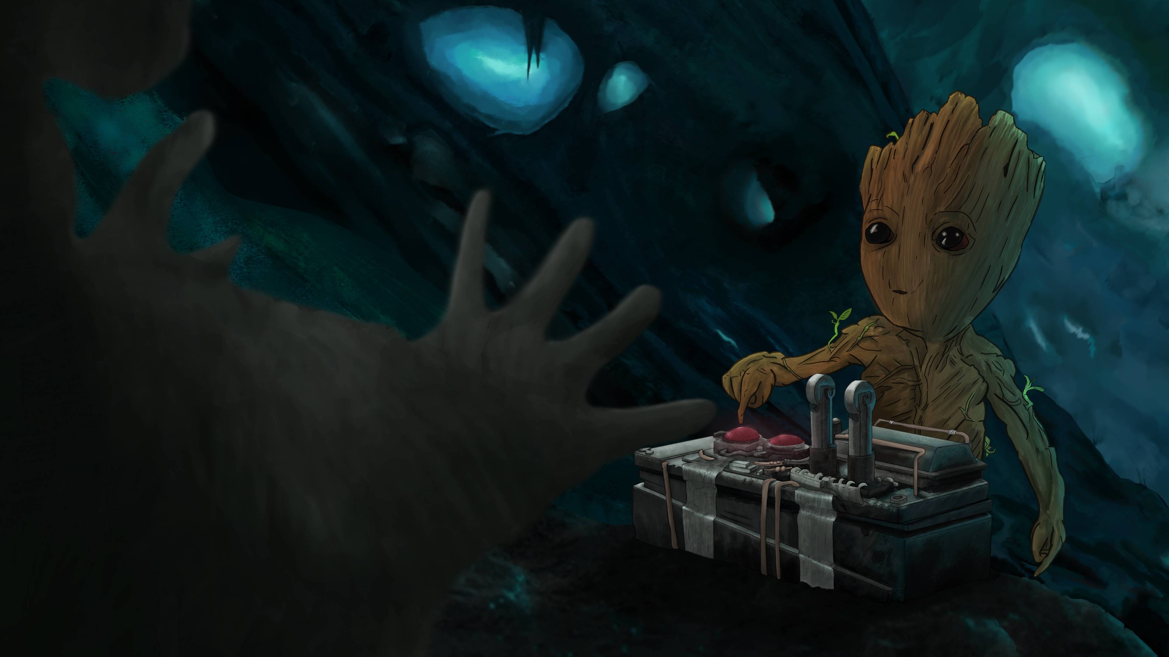 baby groot wallpaper