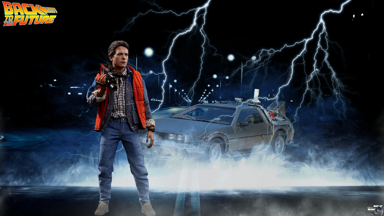 back to the future wallpaper