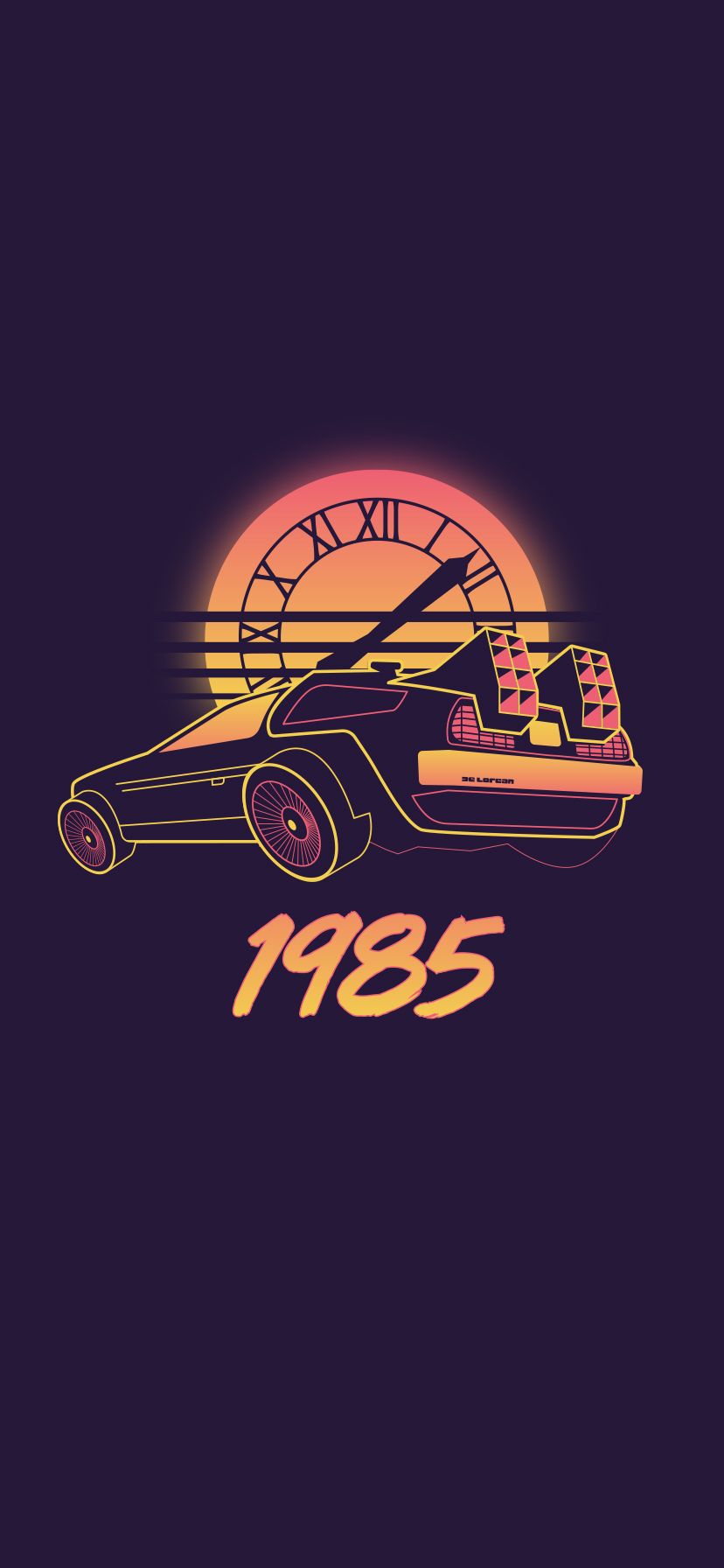back to the future wallpaper