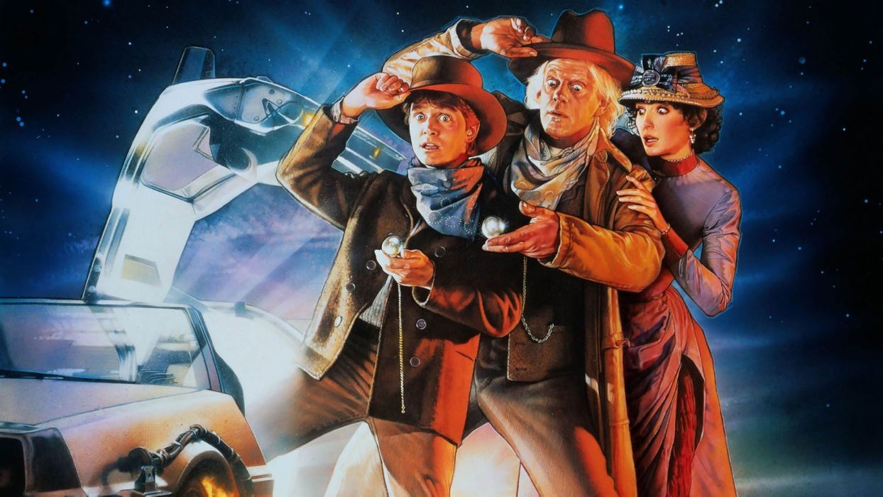 back to the future wallpaper