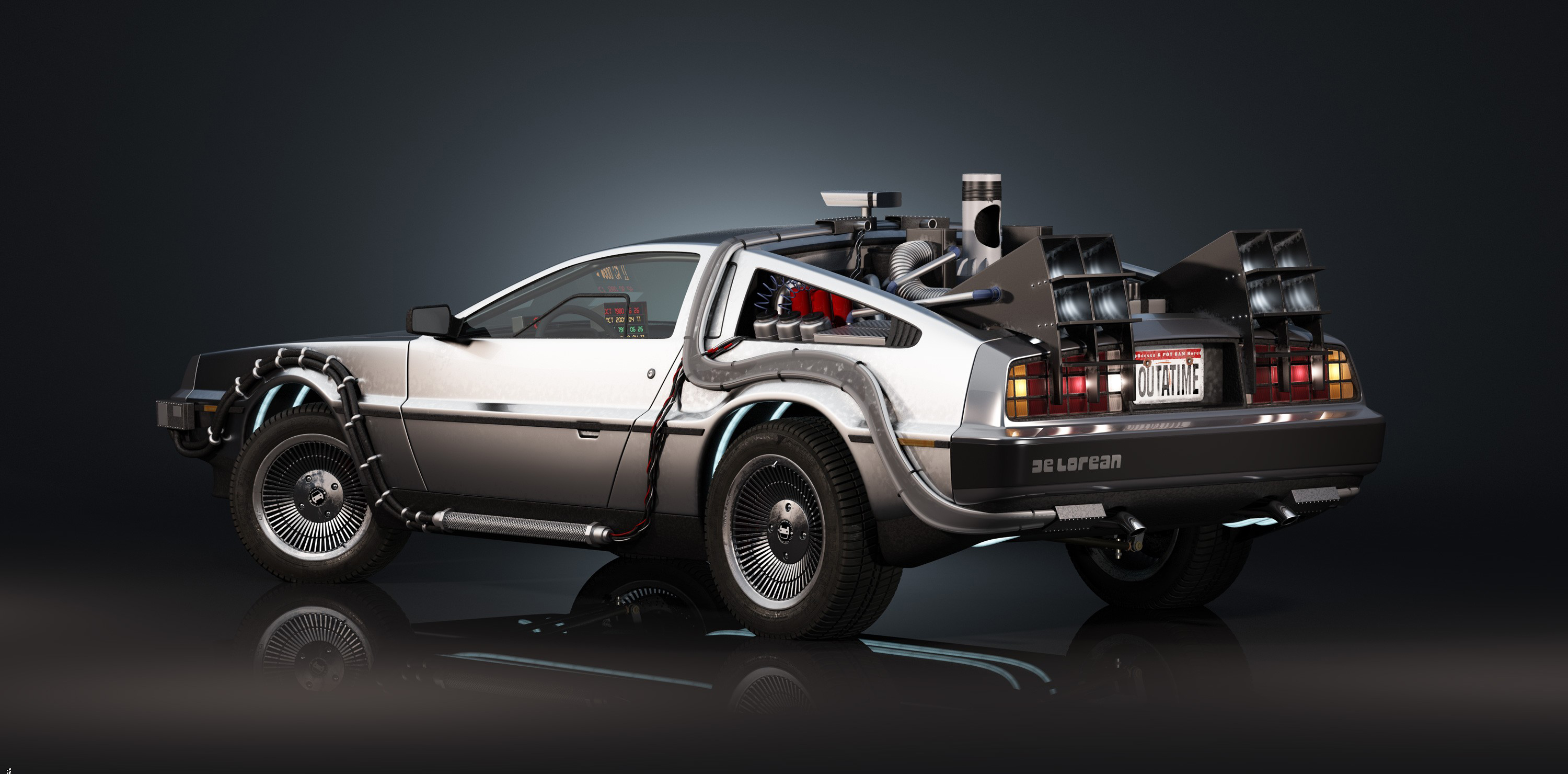 back to the future wallpaper