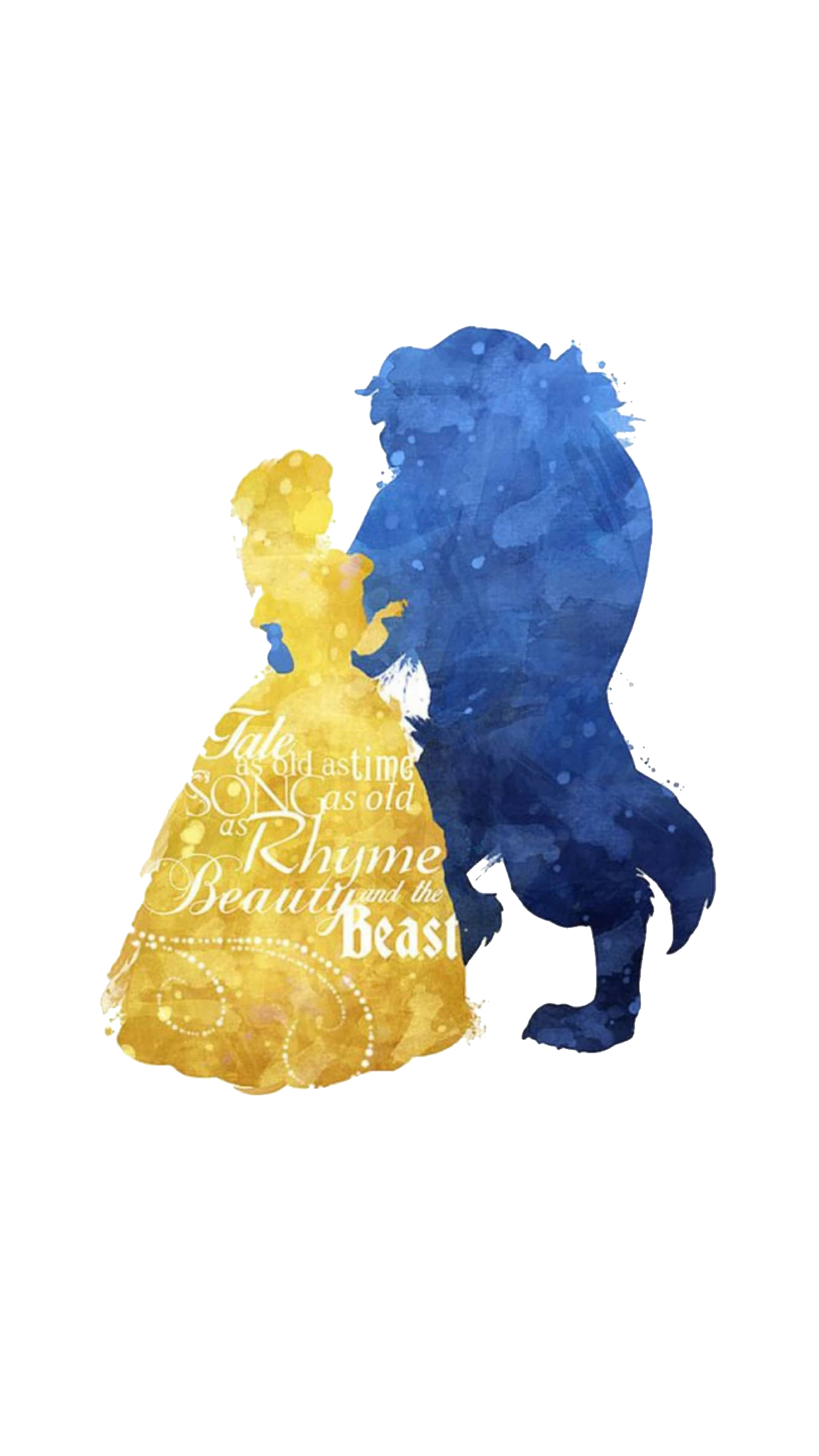 beauty and the beast wallpaper