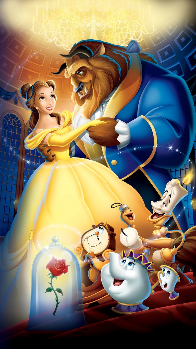 beauty and the beast wallpaper