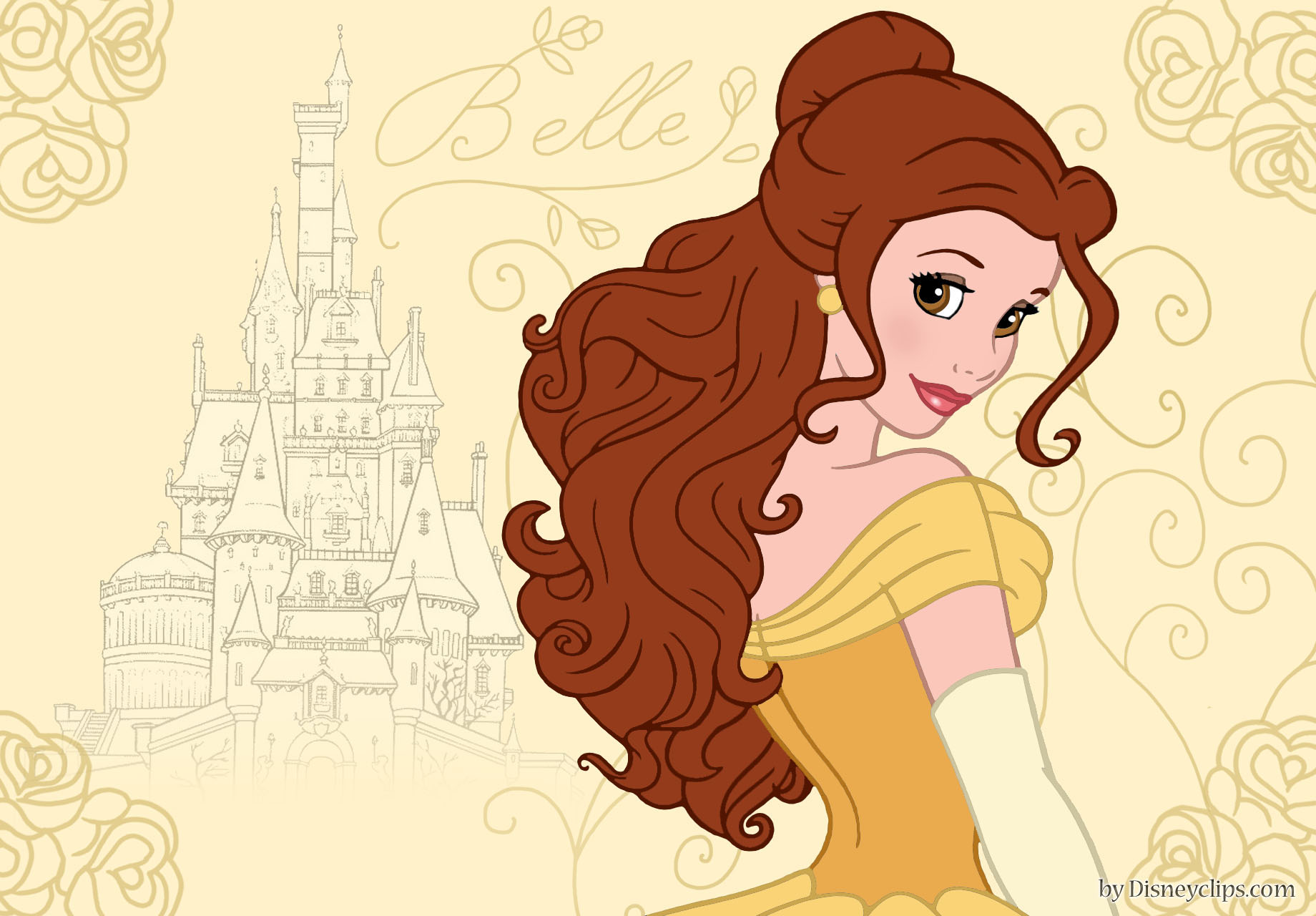beauty and the beast wallpaper