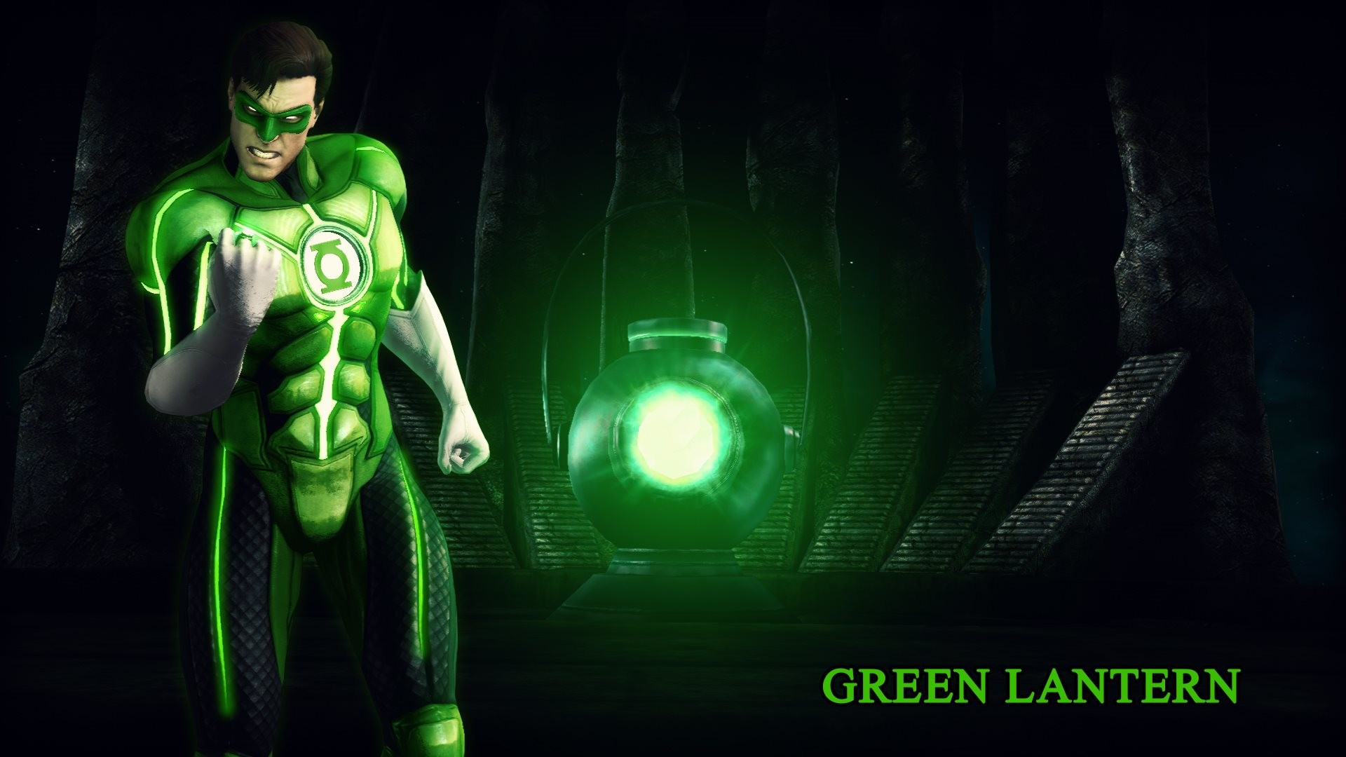 green lantern wallpaper