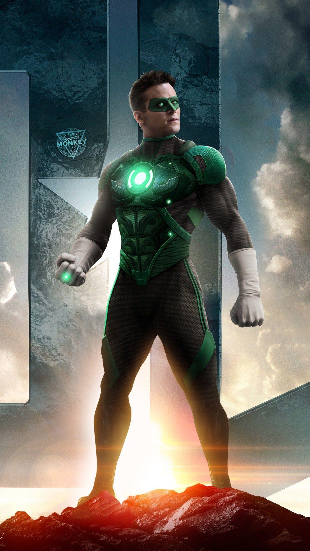 green lantern wallpaper