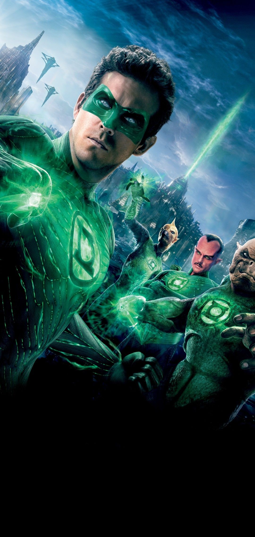 green lantern wallpaper