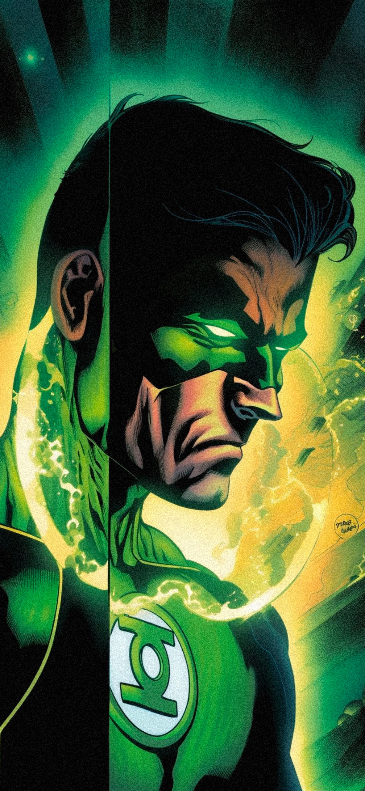 green lantern wallpaper