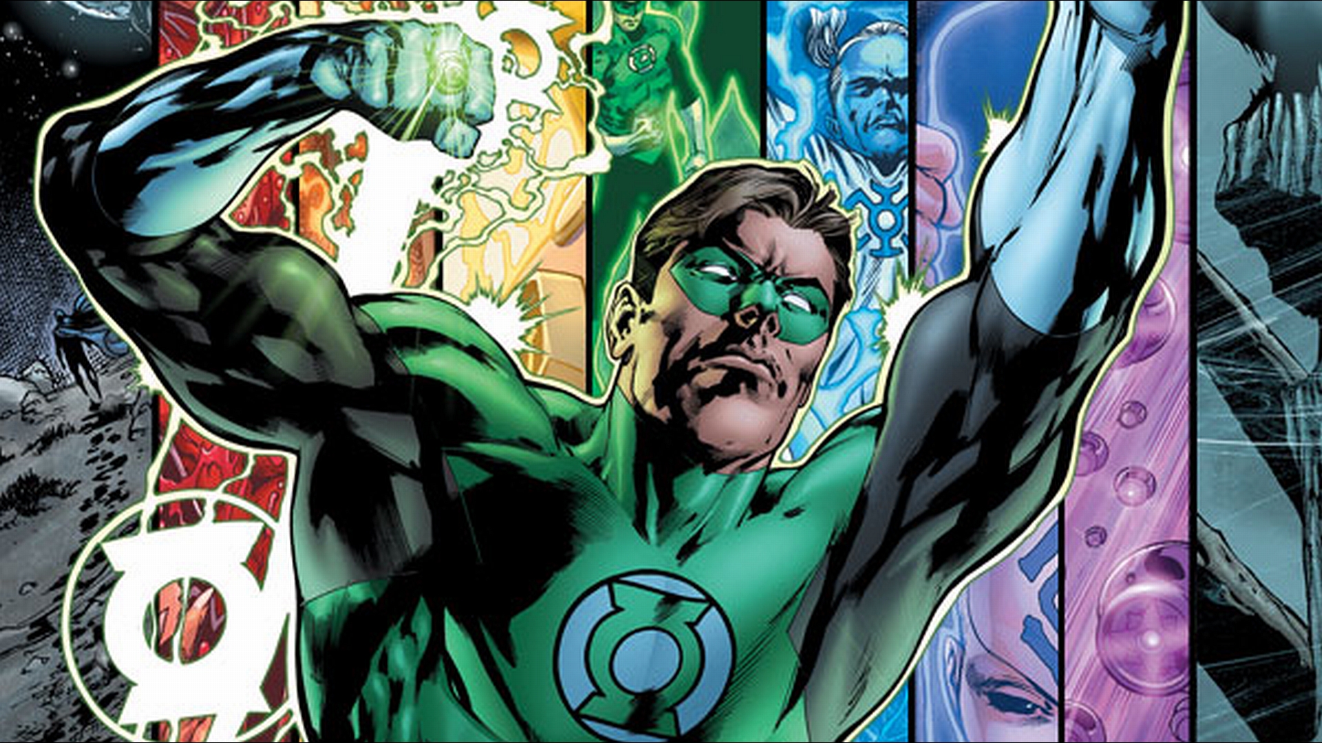 green lantern wallpaper