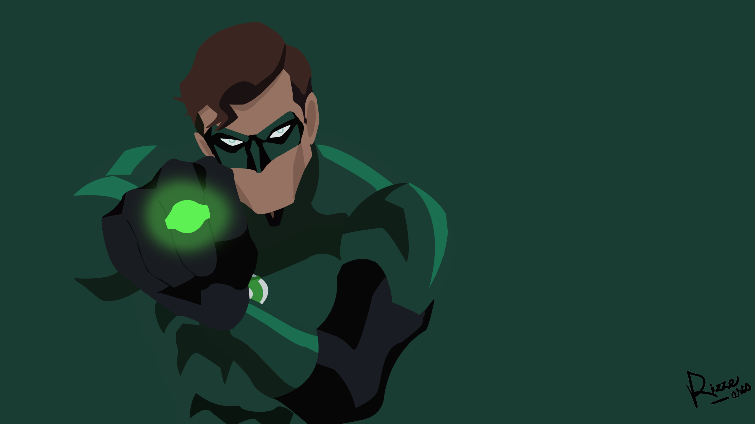 green lantern wallpaper