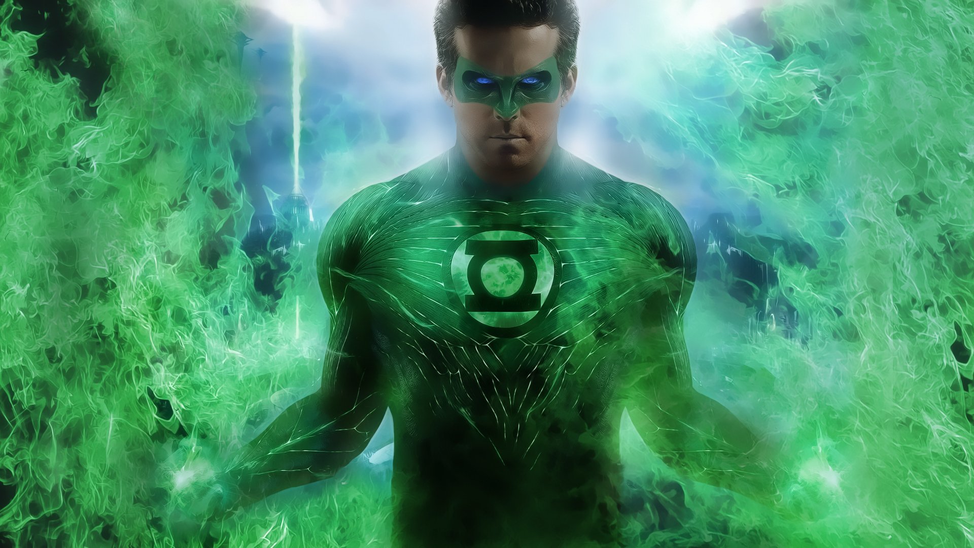 green lantern wallpaper