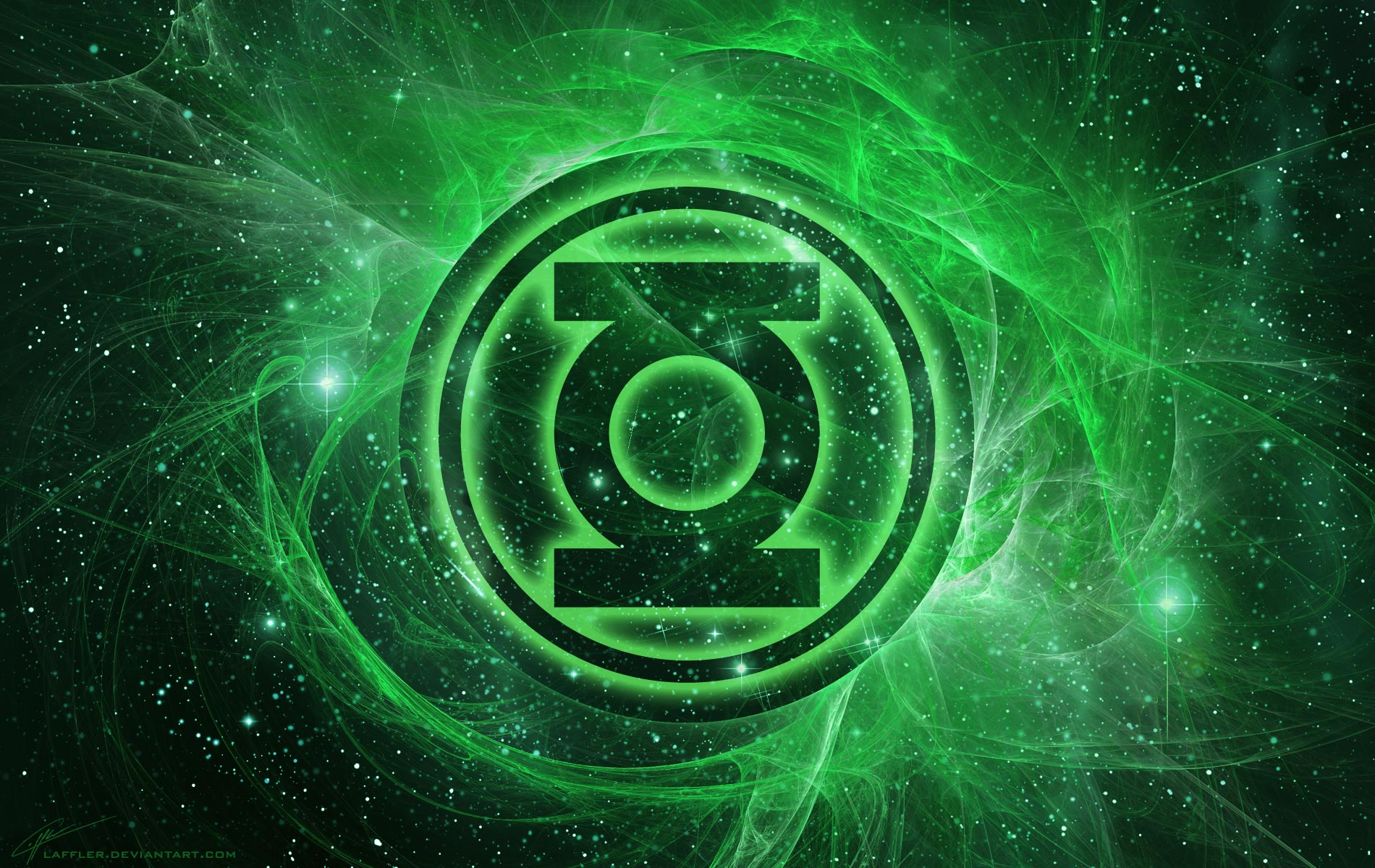 green lantern wallpaper