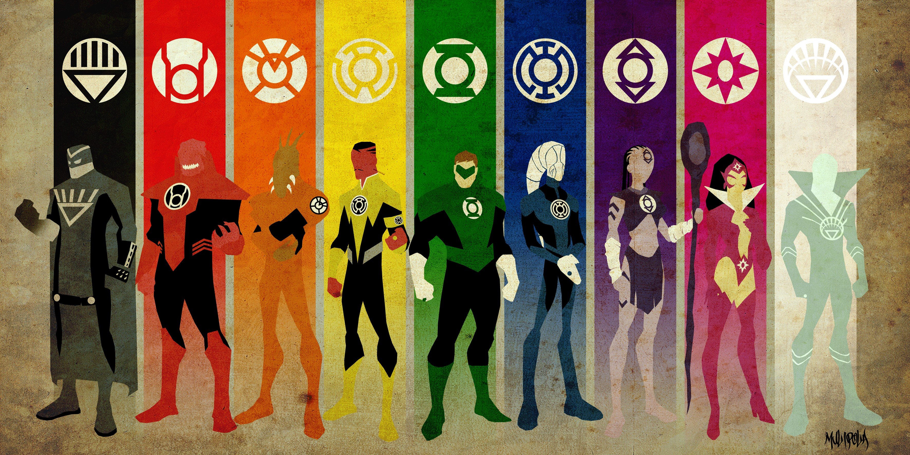 green lantern wallpaper