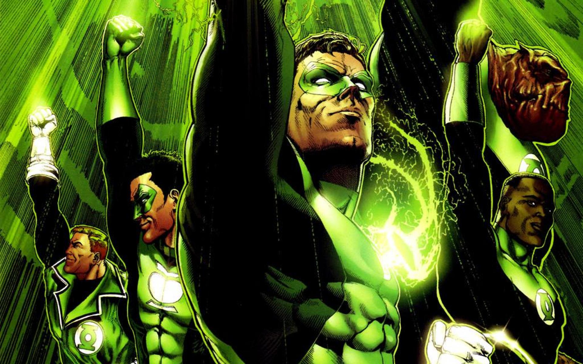 green lantern wallpaper