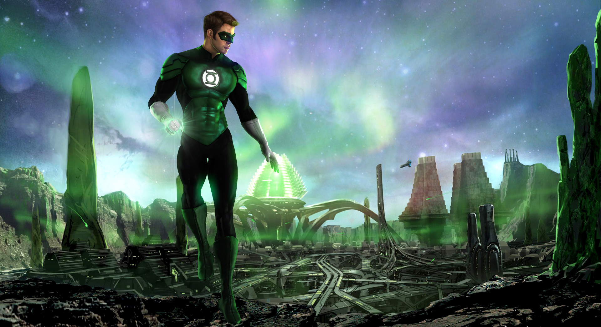 green lantern wallpaper