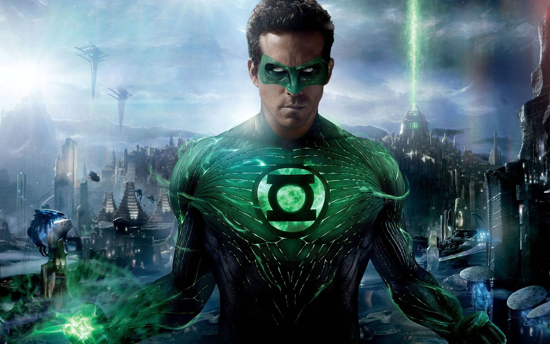 green lantern wallpaper