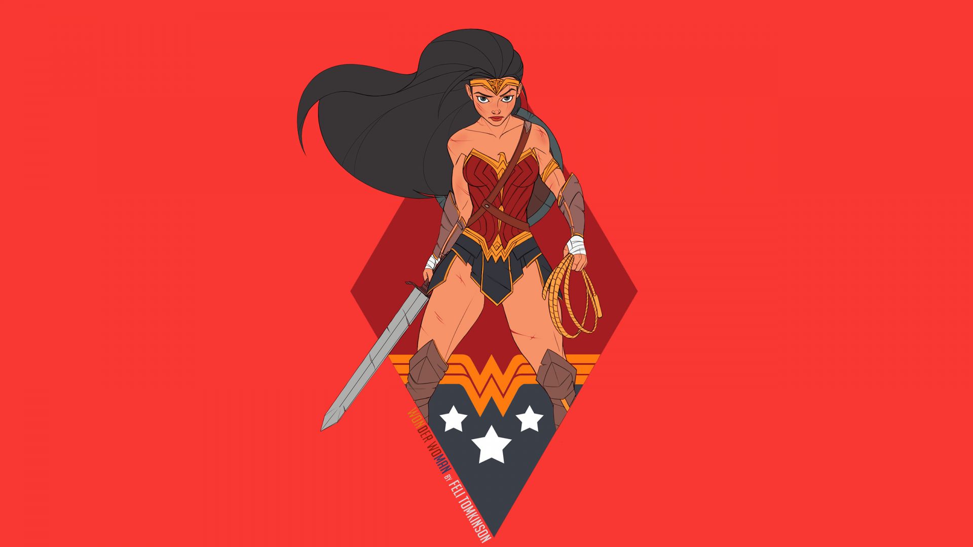 wonder woman wallpaper