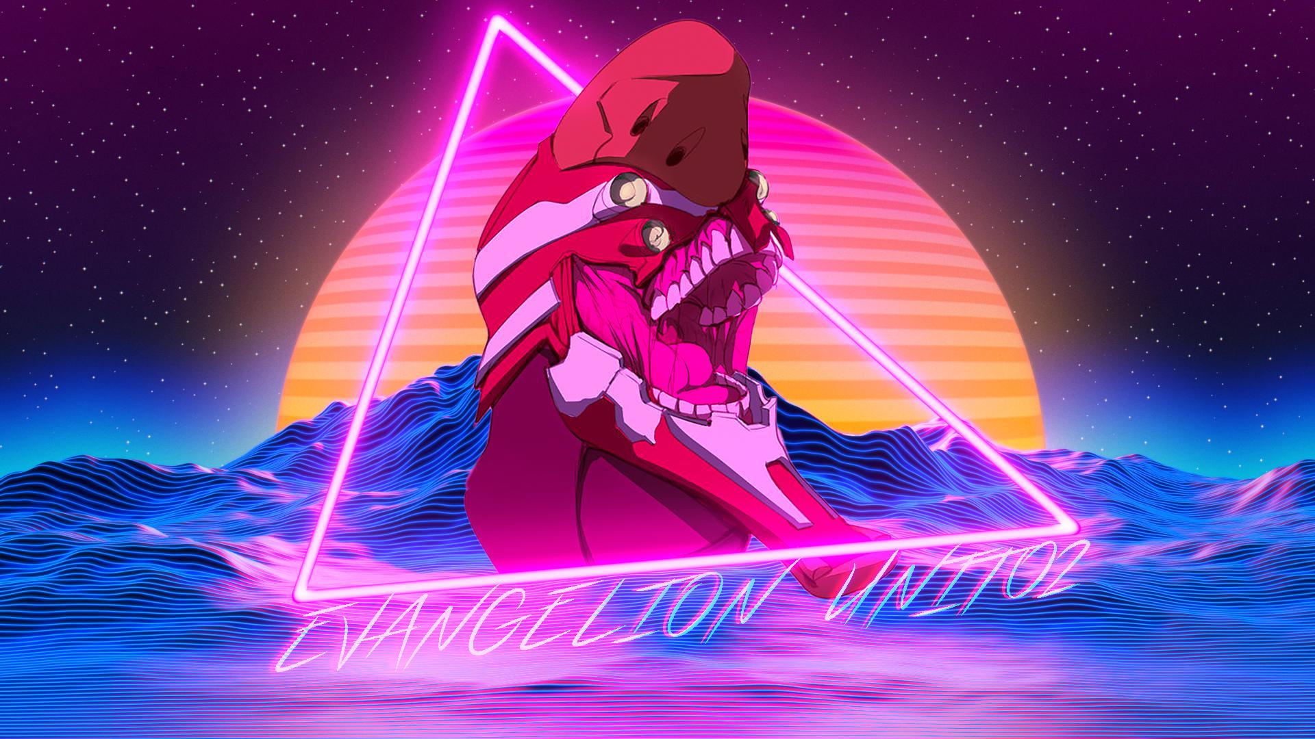retrowave wallpaper