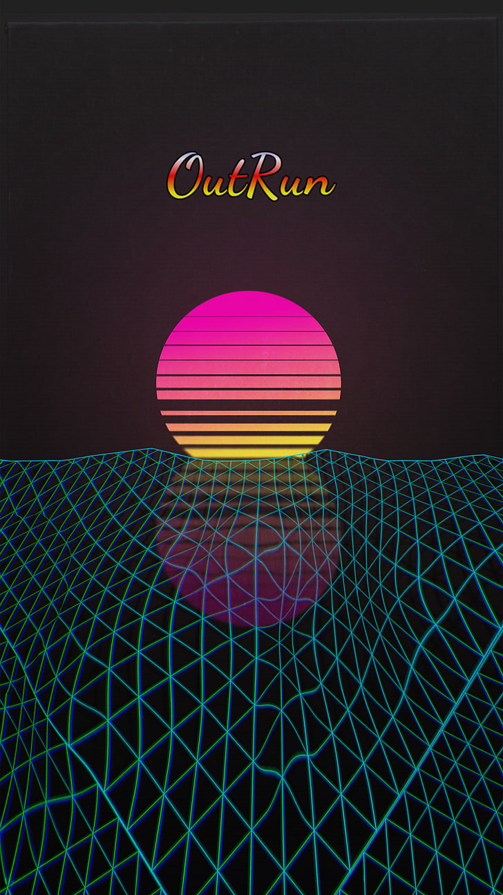 retrowave wallpaper