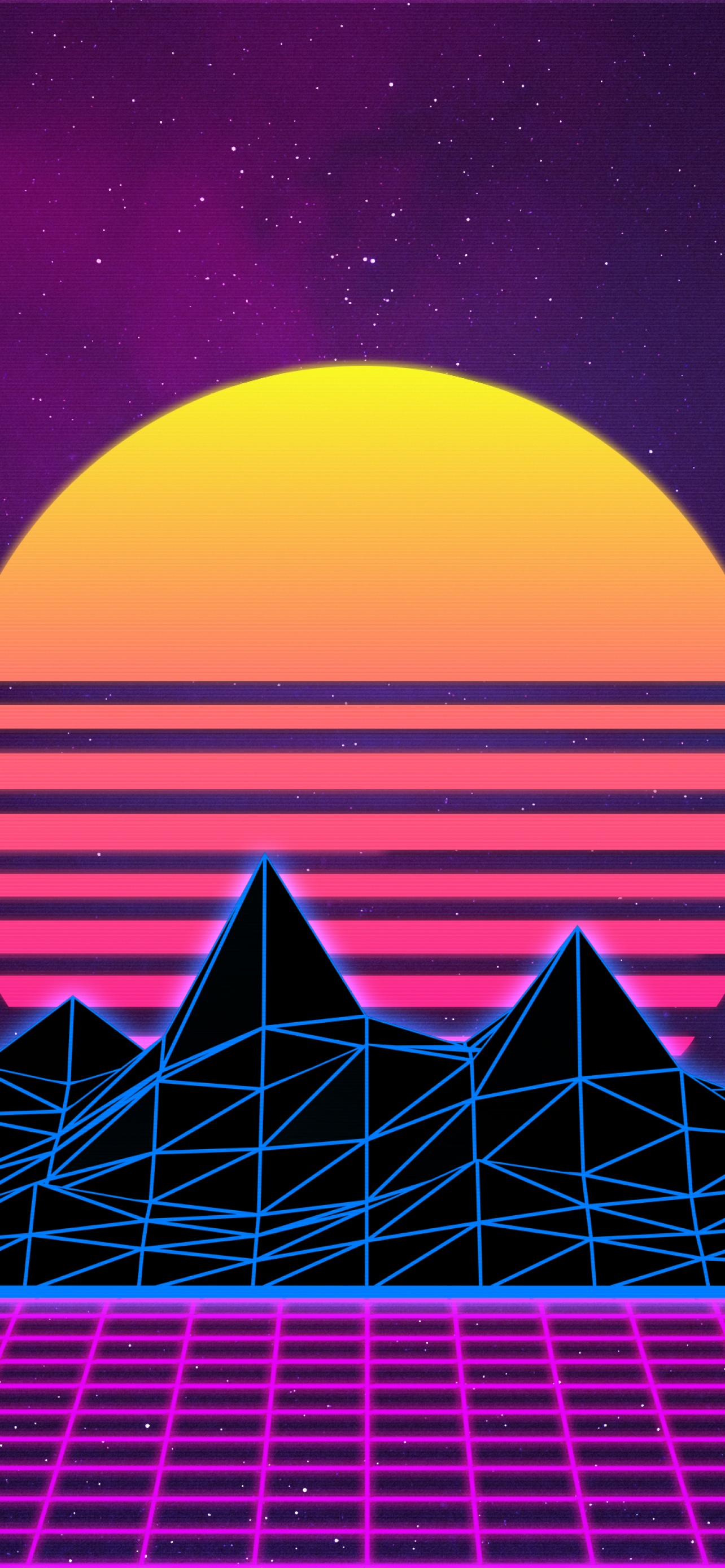 synthwave wallpaper