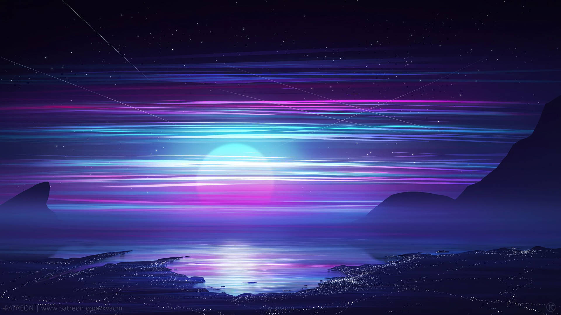 synthwave wallpaper