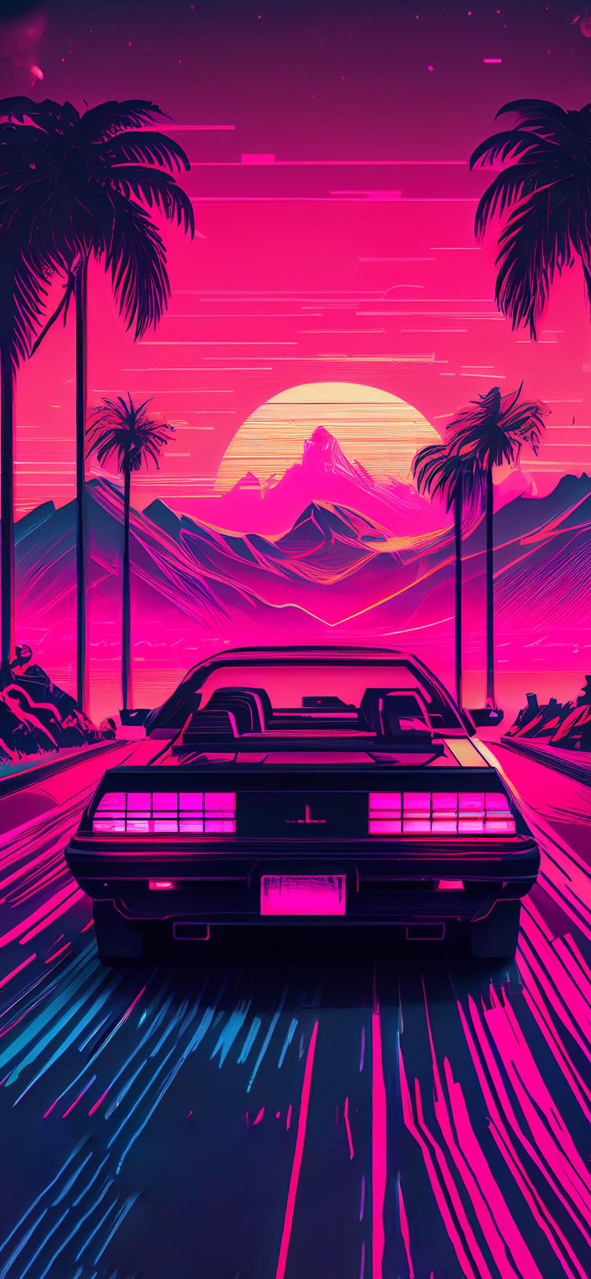 synthwave wallpaper
