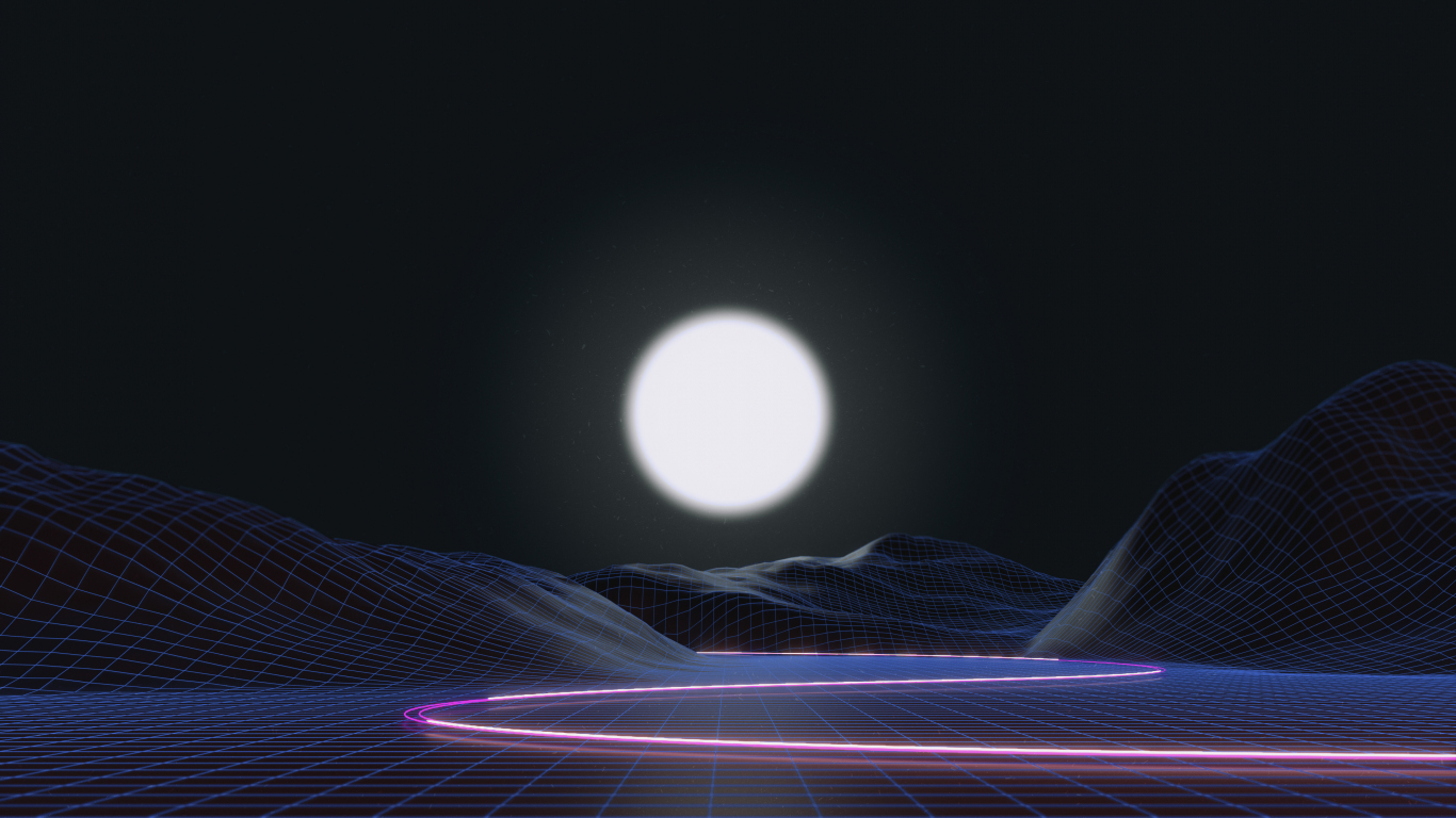 synthwave wallpaper