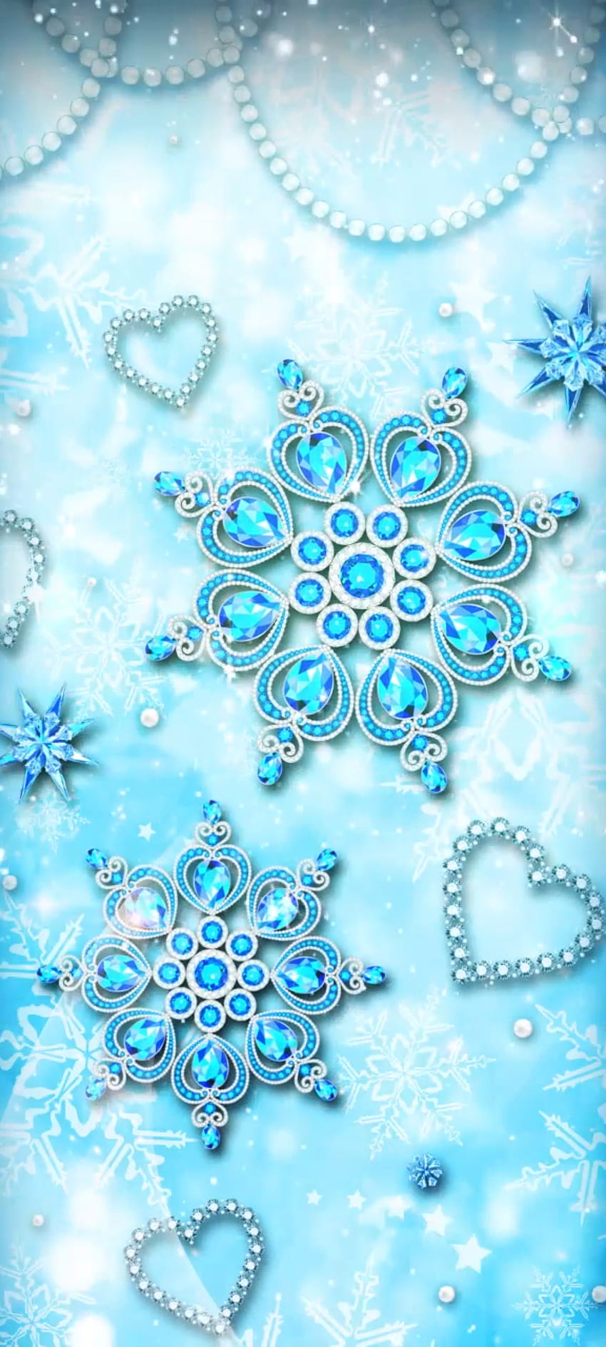 snowflake wallpaper