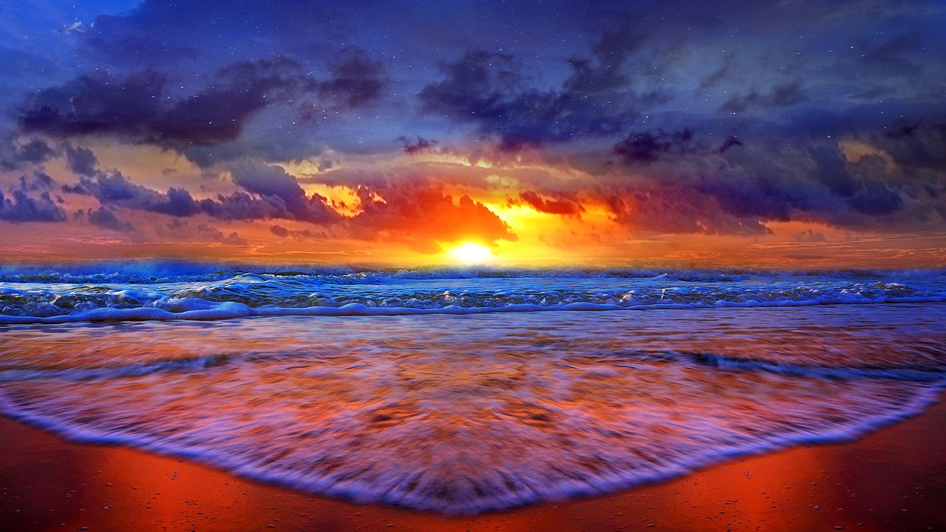 sunset wallpaper