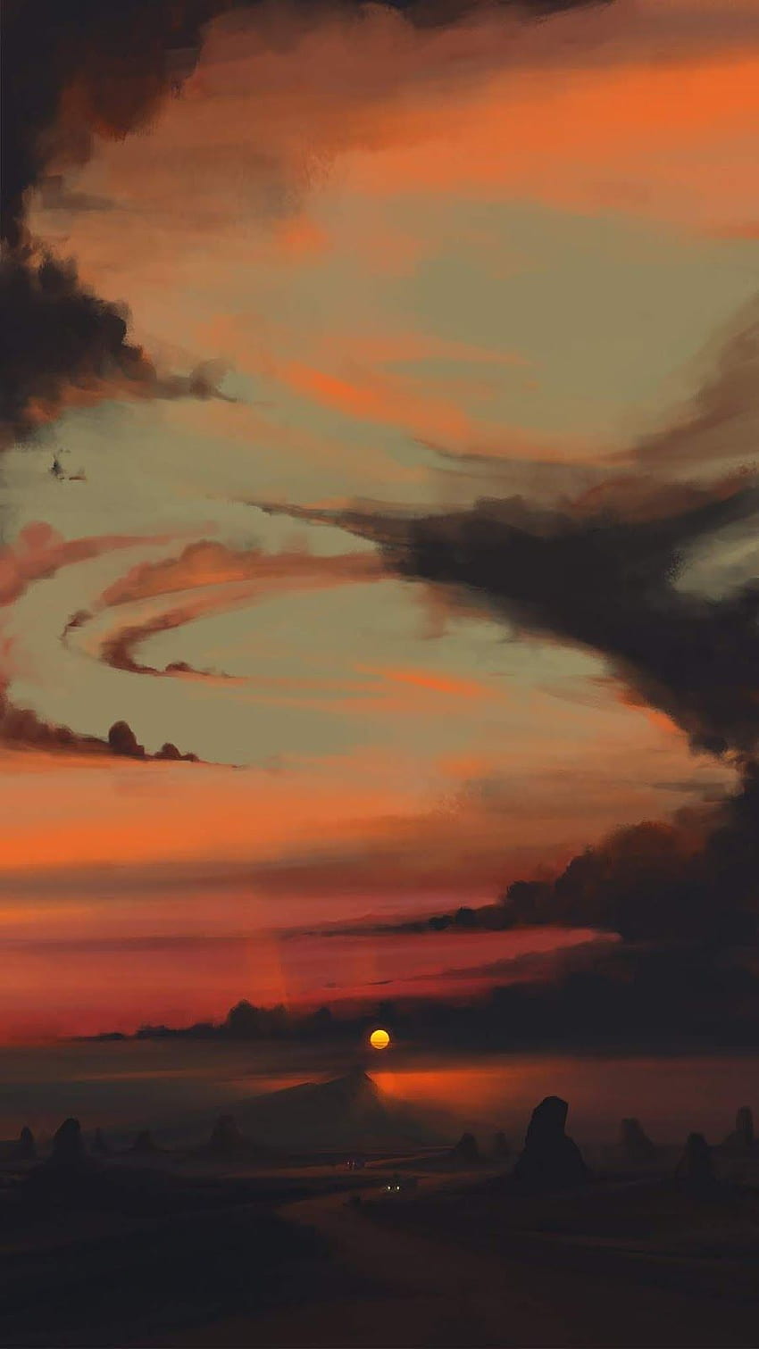sunset wallpaper