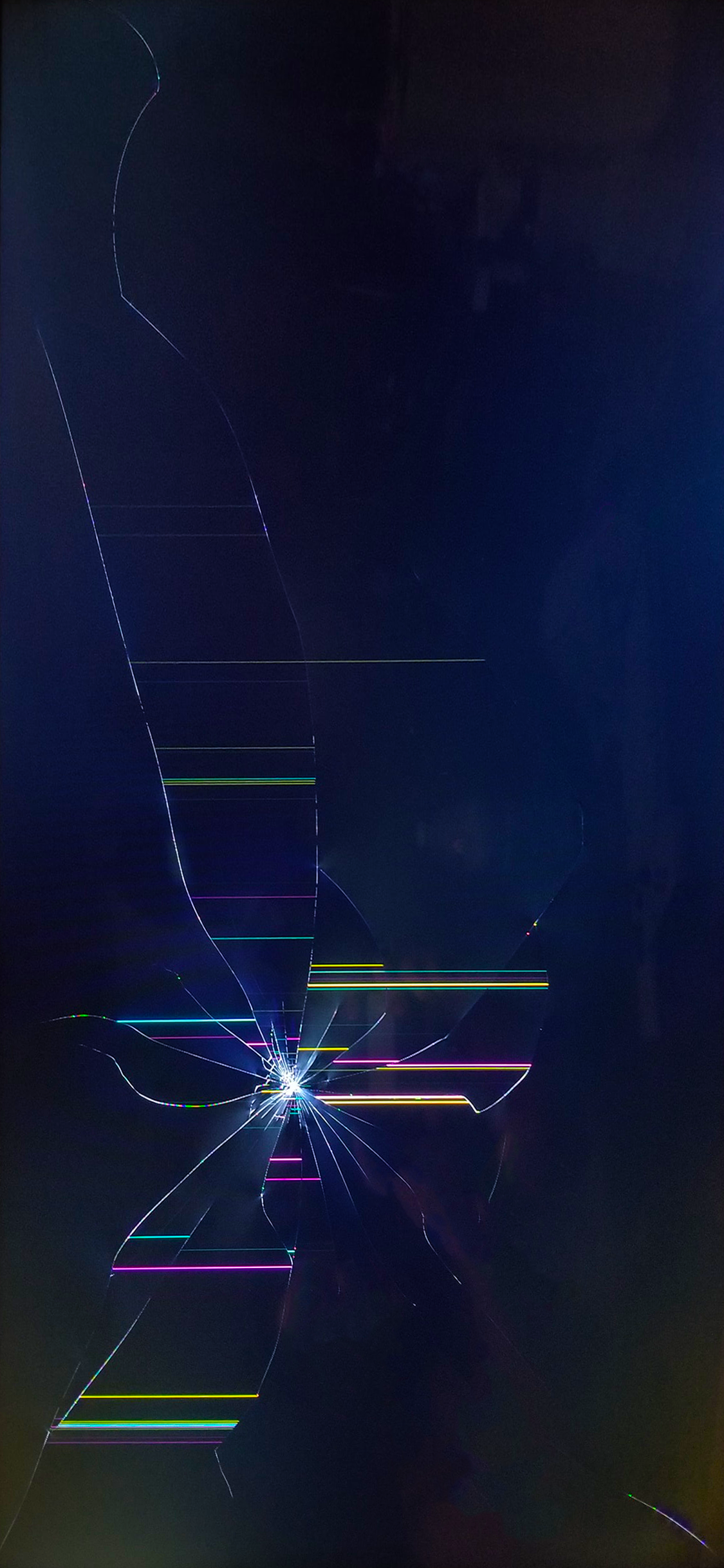 broken screen wallpaper