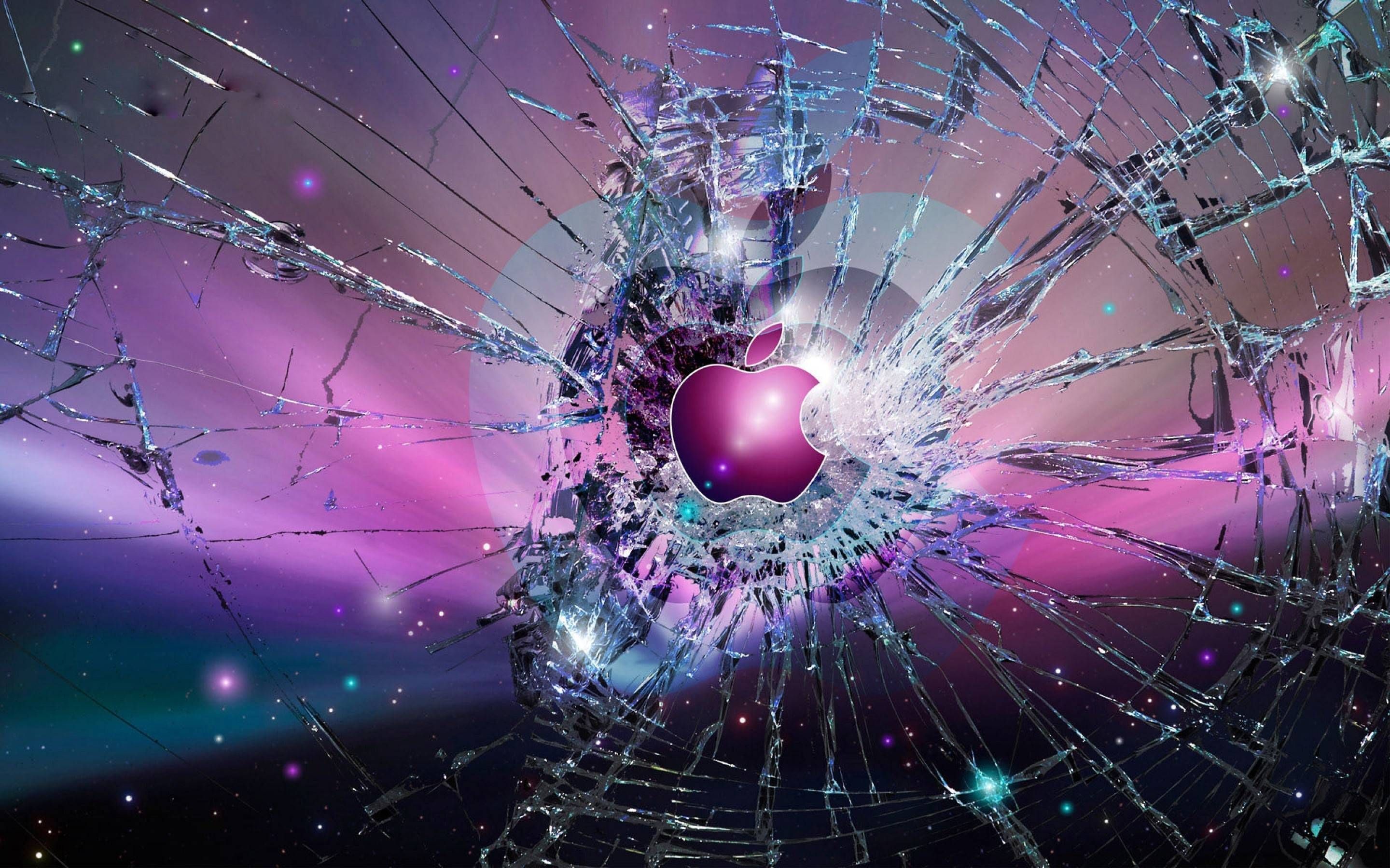 broken screen wallpaper