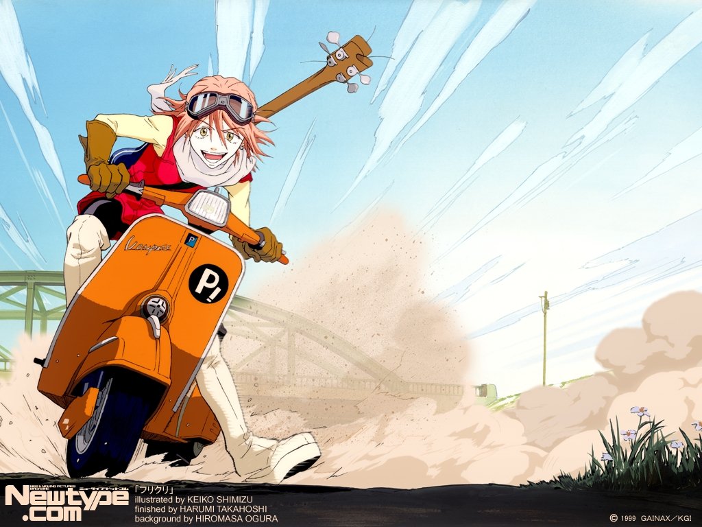 flcl wallpaper