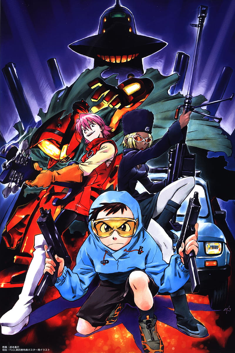 flcl wallpaper