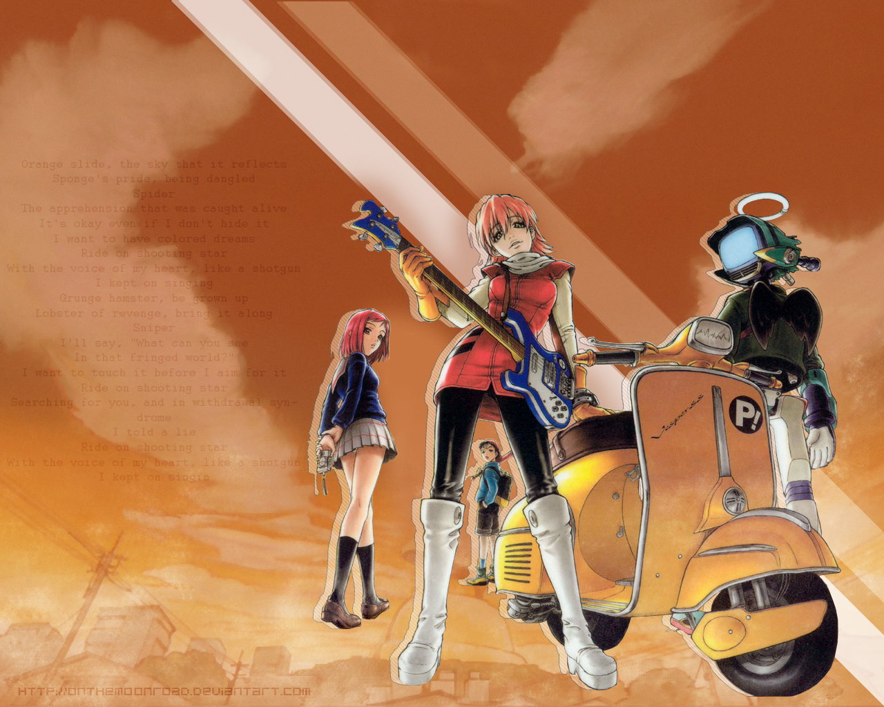 flcl wallpaper