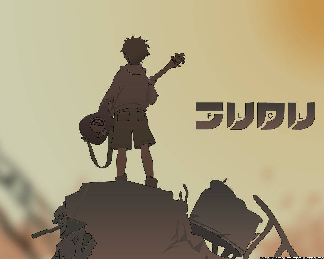 flcl wallpaper